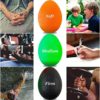The Friendly Swede Stress Balls for Adults and Kids - Hand Grip Strength Trainer, Hand Therapy Squishy Ball, Set of 3 Finger Resistance Exercise Squeezer - Image 3