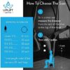 Uplift Active Aerial Hoop/Lyra - Single Point, Stainless Steel, Lightweight, Strength Tested - Image 3