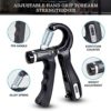 Seven27Sports Hand Grip Strengthener Kit (6 Pieces) – Grip Strength Trainer Massage Ball, Adjustable Hand Gripper Forearm Strengthener w/ Counter, Stress Relief Hand Exerciser Ball, O-Ring Grip Trainer, Multi Finger Exerciser & Hand Strengthener - Image 3