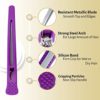 Fagaci Firm Grip Hair Clips for Styling Sectioning with Silicone Band, Duckbill Hair Styling Clips, Durable Alligator Hair Clips for Women, Long Duck Billed Hair Clips, Salon Large Hair Clips for Hair - Image 2