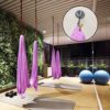 SUNMALL 2pcs Battle Rope Anchor Wall Mount for Suspension Straps, Yoga Swing Ceiling Mount Brackets for Gymnastic Rings,Olympic Rings,Hammock,Resistance Band, X-Mount Ceiling Hooks - Image 7