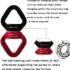HISSEN MILE Swing Swivel,30KN 360°Safety Rotational Device Hanging Accessory for Aerial Silks Dance,Children's Swing,Hanging Hammock - Image 5