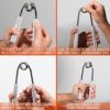 Grip Strength Trainer,Hand Grip Exerciser Strengthener Adjustable Resistance 50-150 LBS Hand Gripper, Metal Grip Strength Trainer, Hand Grip Finger Strengthener, Wrist & Forearm Workout Equipment(1 Pack) - Image 4