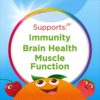 Centrum Kids' Organic Multigummies, Kids Multivitamin Gummies, Organic Multivitamin for Kids with Essential Nutrients for Immune Support, Muscle Function, and Brain Health - 90 Count - Image 2