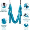 YOLEZI Aerial Yoga Swing Yoga Hammock Sling Inversion Tool with Extension Straps and Ceiling Anchors for Gym Home Fitness - Image 2