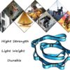 Daisy Chain, Daisy Chain Straps, 7 Loop Adjustable Aerial Silk Yoga Hammock Swing Extender Strap, 2PCS - Image 7