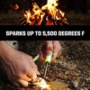 Extremus 6-in-1 Magnesium Fire Starter with Striker, High Temp Magnesium Rod - Image 3
