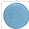 Leather CPR Cleaner & Conditioner 5 Inch Round Lint-Free Microfiber Applicator. Covers Leather Surfaces Quickly and Easily While Using Less Cream. Finger Pocket Provides Firm Grip. Washable & Reusable - Image 2