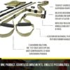 TRX Tactical Gym Suspension Trainer, Military Fitness Bands, Total-Body Workout - Image 2