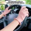 Cotton Moisturizing Gloves Overnight 2 Pairs Touchscreen Fingers for SPA Dry Hands Hand Care Day and Night Moisturizing (Medium-Pink) - Image 6
