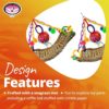 Super Bird SB748 Flying Trapeze Bird Toy, Medium Bird Size, 14" x 13" x 12" - Image 4