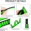 KIKIGOAL 2pcs Safety Daisy Chains Strong Climbing Strap Adjustable Nylon Strap Rope Yoga Pilates Stretching Straps - Image 4