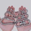 2+1 Heavy Duty 304 Stainless Steel Swivel Ring Double Ended Swivel Eye Hook with SUS304 Snap Hooks for Web Tree Swing, Therapy Swing, Aerial Dance, Swing Spinner Hanger, Reliable and Safe (M8) - Image 7