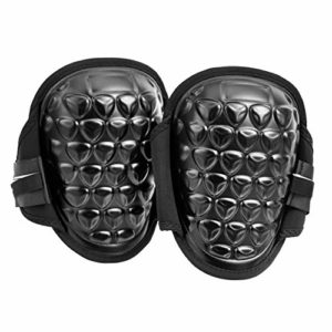 AmazonCommercial Gel-Foam Knee Pads, 8.66 in, Black, 1 pair