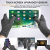 TRENDOUX Winter Gloves for Men Women - Upgraded Touch Screen Anti-Slip Silicone Gel - Elastic Cuff - Thermal Soft Knit Lining - Image 2
