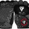 RDX Weight Lifting Gloves Grip, Non Slip Neoprene Ventilated Gym Barehand Gripper, Silicon Palm Protection, Powerlifting Fitness Strength Training Bodybuilding, Chin Pull ups Bar Calisthenics Workout - Image 8