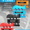 BBTO 4 Pieces Finger Strengthener Hand Exerciser Trainer Spring-Loaded Hand Grip Finger Exerciser Tool for Guitar Practice Rock Climbing Training and Physical Therapy - Image 3