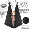 FOSER Aerial Yoga Hammock, 16.4ft ×9.2ft Aerial Yoga Swing Set for Anti-Gravity Yoga, Aerial Dance, Aerial Acrobatics - Image 2