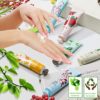 20 Pack Hand Cream Gift Set,Hand Lotion for Dry Cracked Hands,Working Hands Body,Travel Size Hand Cream,Moisturizing Hand Lotion,Holiday Gift for Women Valentine's Day Mother's Day (Fruit Plant) - Image 5