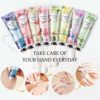 18 Pack Hand Cream for Dry Cracked Hands, Natural Plant Fragrance Hand Lotion Moisturizing Hand Care Cream Gift Set Travel Size Hand Lotion With Natural Shea Butter And Aloe - Image 5