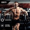 RIMSports Ventilated Weight Lifting Gloves with Wrist Support , Full Palm Protection Workout Gloves with Extra Grip, Great for Pull Ups, Cross Training, Fitness, WODs & Weightlifting for Men & Women - Image 3