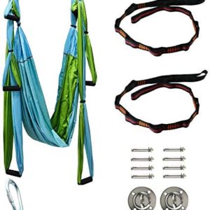 Yaegoo Aerial Yoga Swing Kit Body Hammock Yoga Swing Rigging for Antigravity Yoga Sling Inversion Hanging Equipment