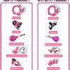 FORVEES Smart Weighted Hula Hoop for Adults Weight Loss with Counter – Effective Waist Trainer for Plus Size Adults 52in – 24+3 Detachable Knots Infinity Hoop – 2 in 1 Massage Exercise Equipment - Image 2