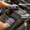 Safety Work Gloves MicroFoam Nitrile Coated-3 Pairs,KAYGO KG18NB,Seamless Knit Nylon Glove with Black Micro-Foam Nitrile Grip,Ideal for General Purpose,Automotive,Home Improvement - Image 3