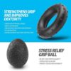 NIYIKOW Grip Strength Trainer Kit with Counter (5 Pack), Counting Grip Strength, Adjustable Hand Grip Strengthener, Finger Trainer, Finger Stretcher, Grip Ring & Stress Relief Grip Ball with Carry Bag - Image 5