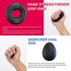 Bob and Brad Hand Grip Strengthener Kit with Counter (5 Pack), Forearm Workout Strength Trainer,Adjustable Resistance Exerciser,Finger Exerciser,Finger Stretcher,Grip Ring & Stress Relief Grip Ball - Image 5