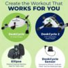 DeskCycle Under Desk Bike Pedal Exerciser - Portable Foot Exercise Cycle for Sitting with LCD Display - Mini Stationary Peddler for Adults & Seniors, Physical Therapy Workout Equipment - Image 9