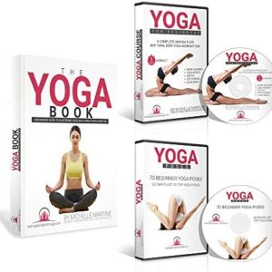 Learn Yoga DVD for Beginners Course Includes 1 Hour Vinyasa Flow Yoga Workout DVD & A Beginner Yoga Poses DVD. Great for Weight Loss and Yoga Exercises. Learn Faster. Includes Downloadable Yoga Book