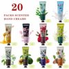 20 Pack Hand Cream Gift Set,Hand Lotion for Dry Cracked Hands,Working Hands Body,Travel Size Hand Cream,Moisturizing Hand Lotion,Holiday Gift for Women Valentine's Day Mother's Day (Fruit Plant) - Image 2