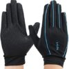 Summer Driving Gloves Men Anti-UV Protection Sunscreen Touchscreen Cooling Mesh Breathable Gloves Cycling Riding Full Palm Sport Non-Slip Grip Motorcycle Golf Mittens - Image 2