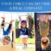Goodevas Trapeze Swing bar with Rings - Swing Set Accessories - Indoor Jungle Gym Playground - Gymnastics Rings for Kids 3-9 y.o - Image 3