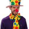 Clown Costume - Clown Hat , Jumbo Tie & Clown Nose - Clown Accessories by Funny Party Hats - Image 3