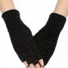 2 Pairs Sunblock Gloves Non Slip UV Protection Driving Gloves Summer Outdoor Gloves for Women and Girls - Image 5