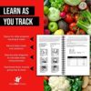 NewMe Fitness Journal for Women & Men, Food & Workout Journal, Planner Log Book to Track Weight Loss, Muscle Gain, Home Gym Exercise, Bodybuilding Progress, Daily Nutrition & Personal Health Tracker - Image 3