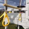 Cateam Trapeze Swing Bar for Kids Yellow with mounting kit - bar 22,8" (57,9 cm) Long - Playground Swing Set Accessories Replacement - Accessories for Ninja Slackline - Image 5