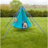 Sky Island Custom Steel Platform Swing Stand with Spinner Attachment, 400 lb Max Weight - Image 5