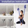 GEHARTY Swing Hangers, Innovative 1100 LB Capacity Stainless Steel 304S Swivel Hooks 360° Rotate for Concrete and Wooden, Hammock Hooks for Playground Porch Trapeze Yoga Swing Punching Bag(2 Pack) - Image 5