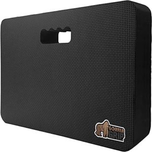 Gorilla Grip Extra Thick Water Resistant Comfortable Kneeling Pad, Provide Support for Knees, Durable Foam Cushion Knee Mat, For Gardening, Yoga, Mechanics, Baby Bath Time