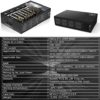 VTRETU Ethereum GPU Mining Rig with 8 GPU Mining Motherboard and 2000W Power Supply（110-264V） 8 Cooling Fans for Crypto Mining Rig Complete ETH Miner (Excluding GPU), black (V01) - Image 6