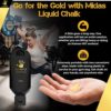 MIDAS Grip Liquid Chalk - Hand Chalk, Gym Chalk, Grip Chalk, Lifting Chalk, Mess Free Pro Quality Improves Grip for Rock Climbing, Weightlifting, Gymnastics Workout, Crossfit, Powerlifting and More. - Image 5