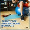 URBNFit Exercise Ball Chair Stand Base for Yoga, Swiss, Stability and Office Balance Balls - Use for Sitting, Pregnancy Exercises or Gym Workout Routine - Image 5