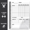 Workout Log Gym - 6 x 8 Inches - Gym, Fitness, and Training Diary - Set Goals, Track 100 Workouts and Record Progress - Image 3