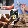 Hand Grip Exerciser Strengthener Kit - 8 Pack Hand Grip Trainer, Include Grip Strengthener, Finger Stretcher, Grip Strength Ring, Finger Exerciser, Stress Relief Ball, for Muscle Build and Recovery - Image 5