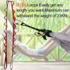 KIKIGOAL 2pcs Safety Daisy Chains Strong Climbing Strap Adjustable Nylon Strap Rope Yoga Pilates Stretching Straps - Image 3