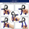 Hand Grip Strengthener - 2 Pack Forearm Exerciser Adjustable Resistance 20-90lbs Hand Squeezer for Men,Women - Grip Workout and Hand Rehabilitation - Image 7