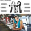 Hand Grip Strengthener - 2 Pack Counting Grip Strength Trainer - Adjustable Hand Exerciser for Muscle Building, Hand Therapy and Recovery - Relieve Pain for Arthritis, Carpal Tunnel - Image 6